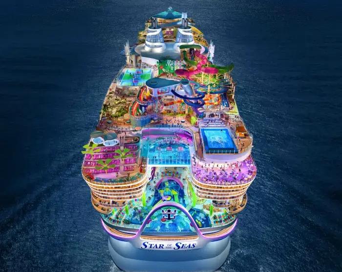 Огромный круизный лайнер Star of the Seas поднырнет под мостом Грейт-Бельт в Датском проливе / Авто и транспорт / iXBT Live